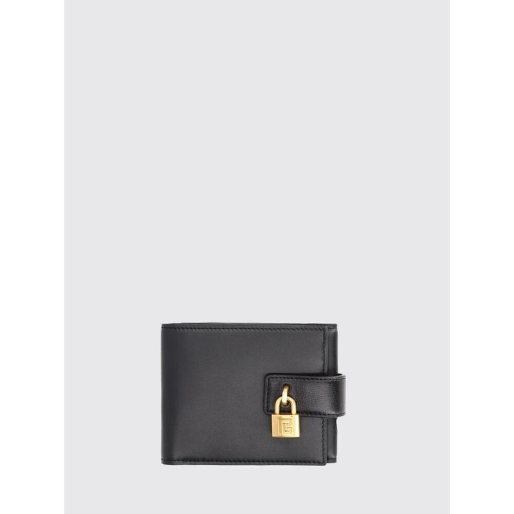 Balmain Wallet Men Black